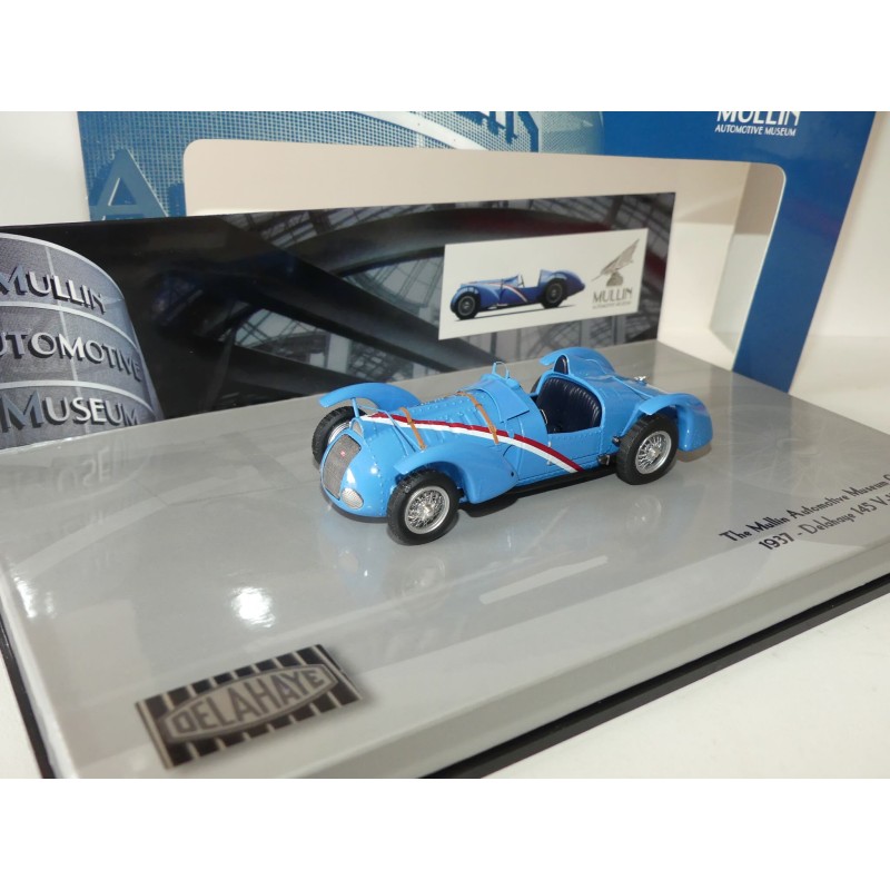 DELAHAYE 145 V12 GRAND PRIX Bleu MINICHAMPS 1:43