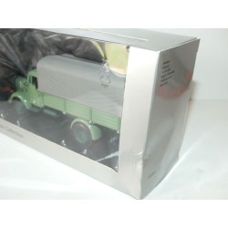 CAMION MERCEDES L 3500 CAMION BENNE BACHÉ Vert MINICHAMPS 1:43