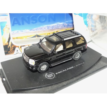 GM ESCALADE 2002 Noir ANSON 1:43