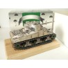 CHAR SHERMAN EN METAL 50 TH ANNIVERSARY OF ALLIED MILITAIRE SOLIDO VEREM 1:50
