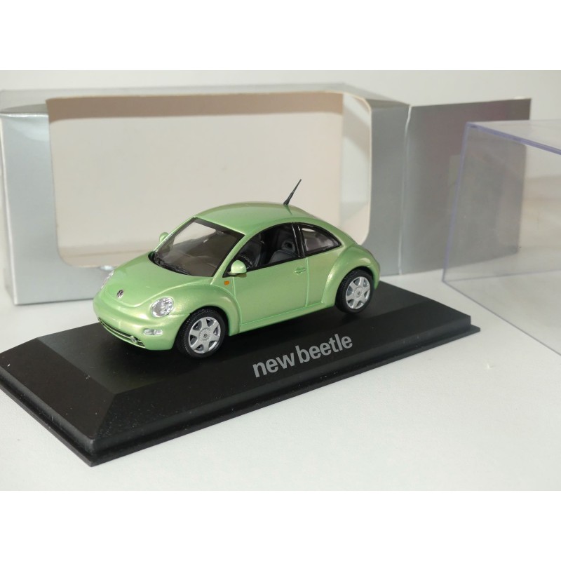 VW NEW BEETLE Vert MINICHAMPS 1:43