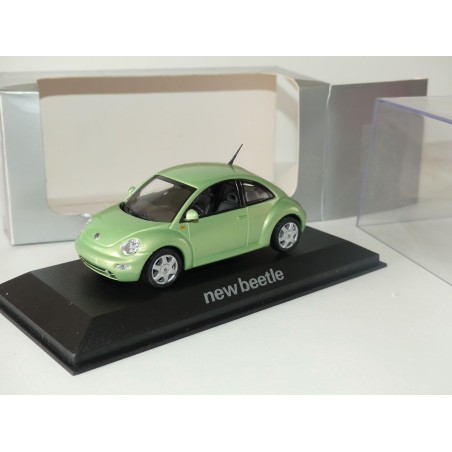 VW NEW BEETLE Vert MINICHAMPS 1:43