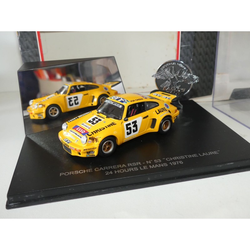PORSCHE 911 CARRERA RSR N°53 LE MANS 1976 UNIVERSAL HOBBIES 1:43