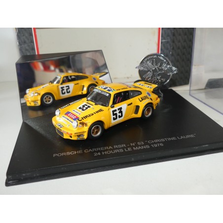 PORSCHE 911 CARRERA RSR N°53 LE MANS 1976 UNIVERSAL HOBBIES 1:43