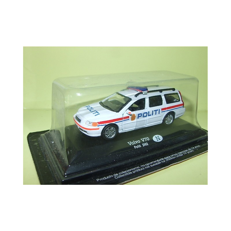 VOLVO V70 POLITI POLICE NORVEGIENNE 2002 FABBRI 1:43