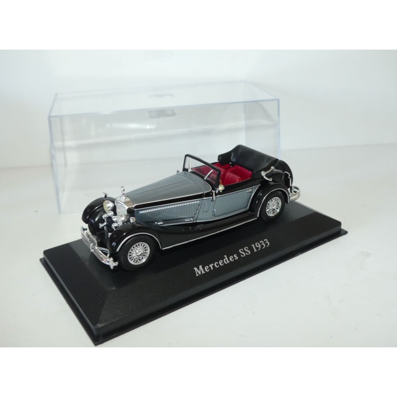 MERCEDES SS 1933 Gris et Noir ALTAYA 1:43