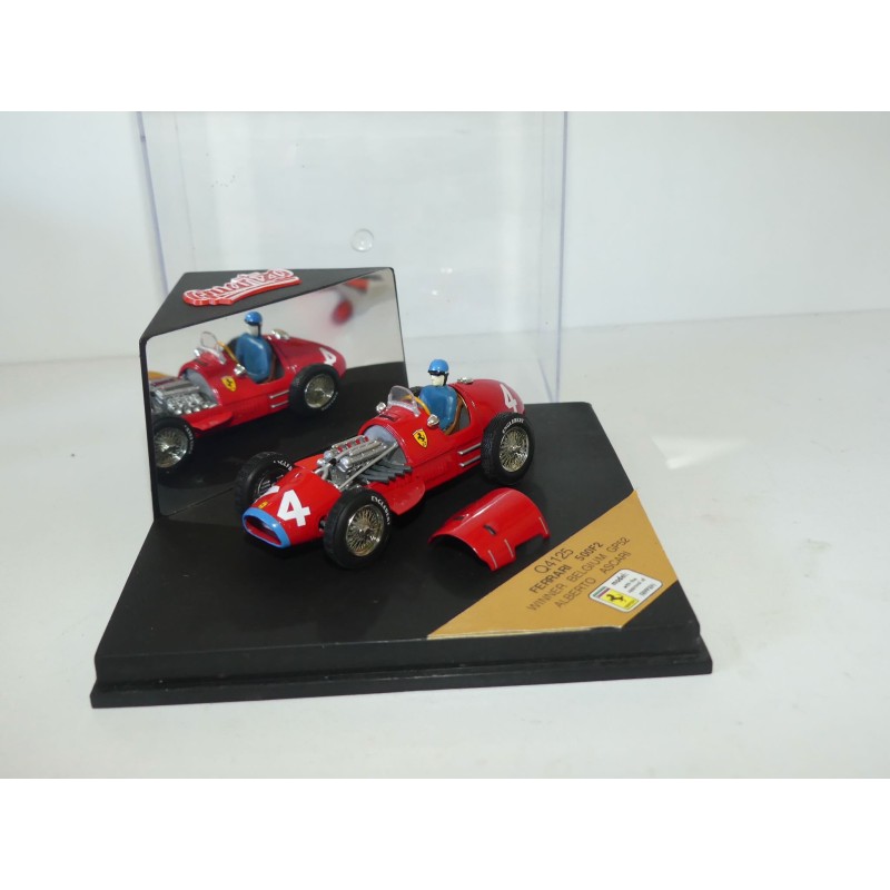 FERRARI 500 F2 GP DE BELGIQUE 1952 A. ASCARI QUARTZO 4125 1:43
