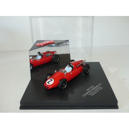 COOPER FERRARI T51 GP D ITALIE 1960 CABIANCA QUARTZO QFC026 1:43