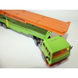 CAMION MERCEDES TRANSPORTER VOITURE SIKU 3112 1:55 sans boite