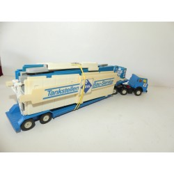 CAMION HENSCHEL F201S AVEC SA STATION SERVICE ARAL SIKU 1:50 V307 sans boite