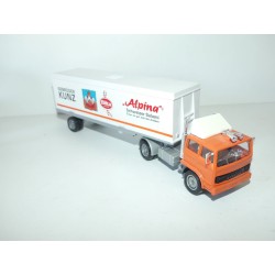 CAMION RENAULT TURBO BILTA GERBRUDER KUNZ SOLIDO 1:50 sans boite