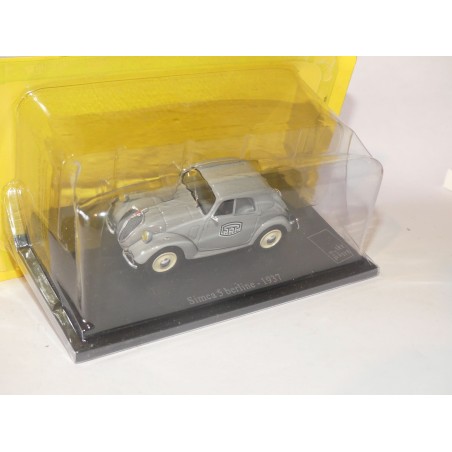 SIMCA 5 BERLINE 1937 PTT LA POSTE UNIVERSAL HOBBIES ATLAS 1:43 blister