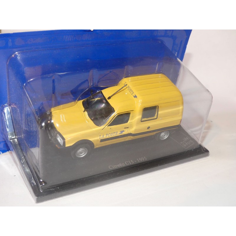 CITROEN C15 1995 PTT LA POSTE UNIVERSAL HOBBIES ATLAS 1:43 blister