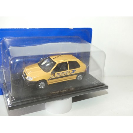 CITROEN SAXO II 2000 PTT LA POSTE UNIVERSAL HOBBIES ATLAS 1:43 blister