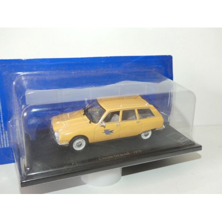 CITROEN GS BREAK 1975 PTT LA POSTE UNIVERSAL HOBBIES ATLAS 1:43 blister