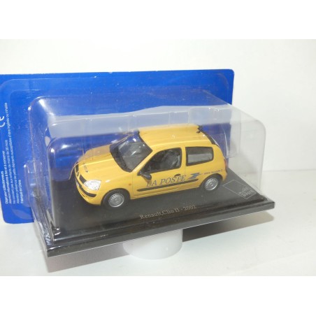 RENAULT CLIO II 2002 PTT LA POSTE UNIVERSAL HOBBIES  1:43 blister