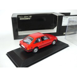 FORD ESCORT III 1981 Rouge MINICHAMPS 1:43