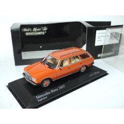 MERCEDES 200 T BREAK W123 1980 Orange MINICHAMPS 1:43