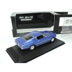 FORD MUSTANG 1968 Bleu MINICHAMPS 1:43