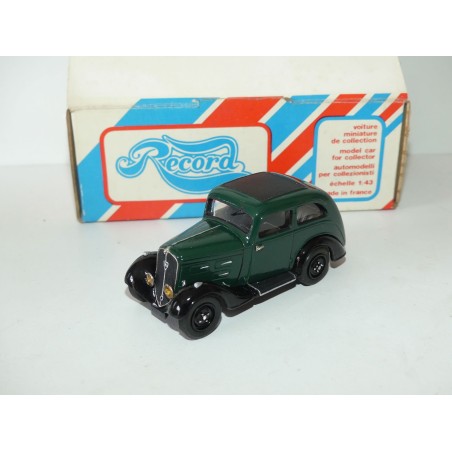 PEUGEOT 201 Vert et Noir KIT Monté LATITUDE 1:43