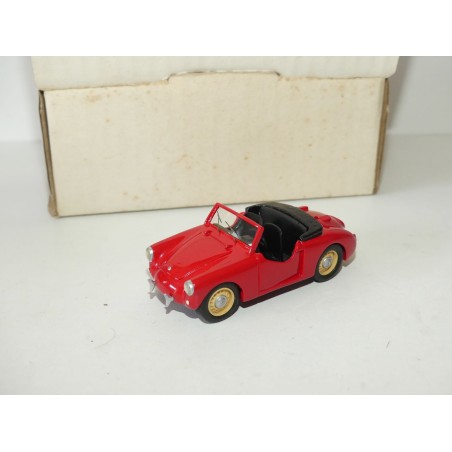 RENAULT 4CV BRISSONEAU JEUNE Rouge KIT Monté HECO MODEL 1:43