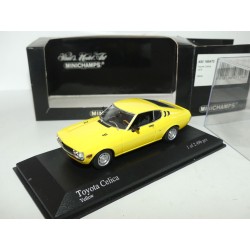 TOYOTA CELICA 1975 Jaune MINICHAMPS 1:43