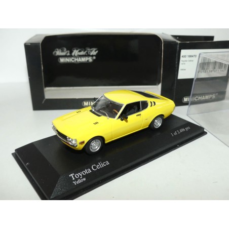 TOYOTA CELICA 1975 Jaune MINICHAMPS 1:43