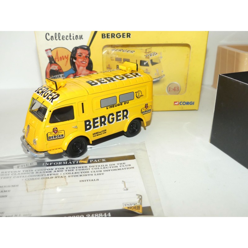 RENAULT 1000 Kg BERGER CORGI EX70510 1:43