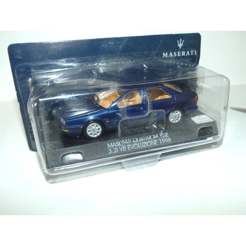 MASERATI QUATTROPORTE 3.2 EVOLUZIONE 1998 Bleu DE AGOSTINI 1:43