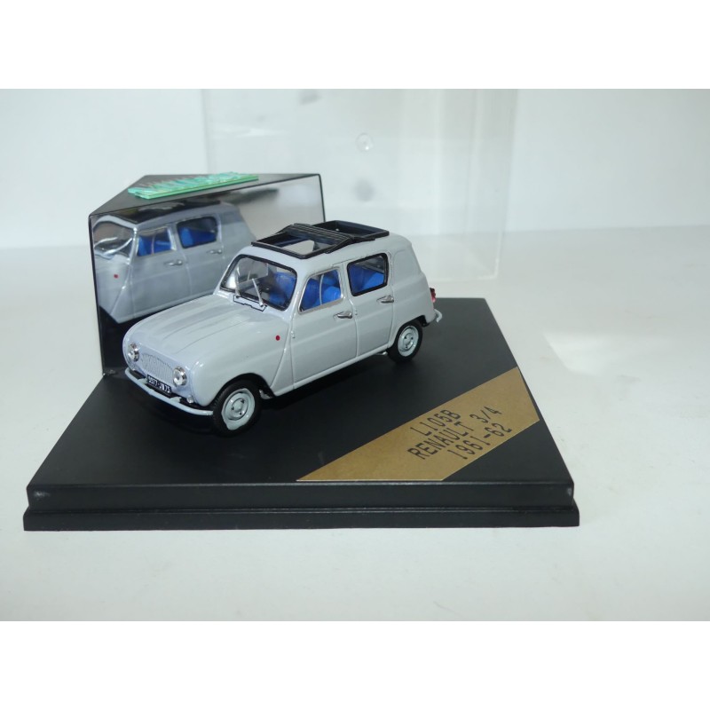 RENAULT 3 4 1961-62 TOIT OUVRANT Gris VITESSE L105B 1:43