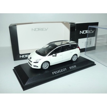 PEUGEOT 5008 2009 Blanc NOREV 1:43