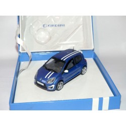 RENAULT TWINGO GORDINI RS Bleu et Bande Blanche NOREV 1:43
