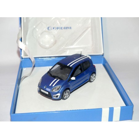 RENAULT TWINGO GORDINI RS Bleu et Bande Blanche NOREV 1:43