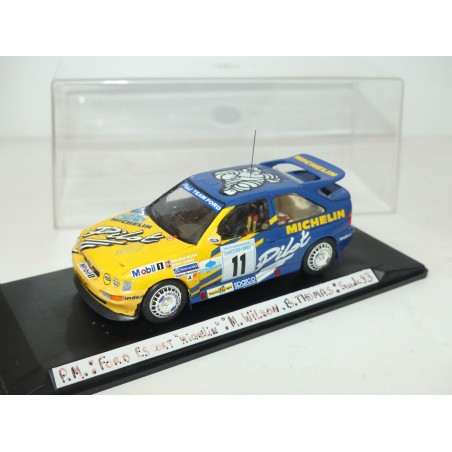 FORD ESCORT WRC MICHELIN RALLYE SUEDE 1993 M. WILSON PROVENCE MOULAGE 1:43