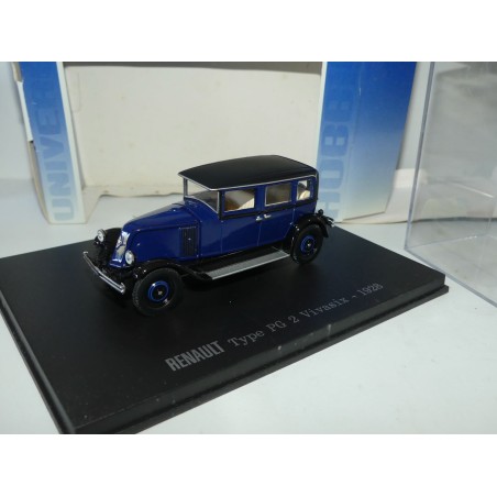 RENAULT TYPE PG2 VIVASIX 1928 Bleu UNIVERSAL HOBBIES 1:43