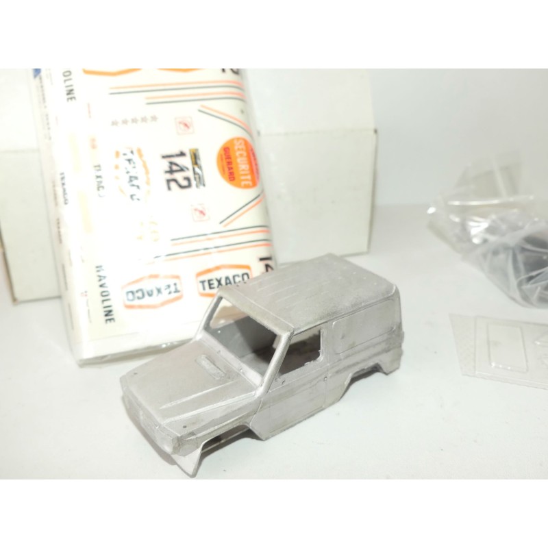 MERCEDES CLASSE G RALLYE A DAKAR 1983 Kit à Monter MINI RACING 1:43