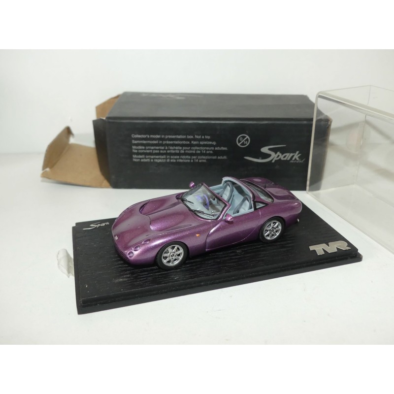 TVR TUSCAN OPEN Purple SPARK SPTR07 1:43