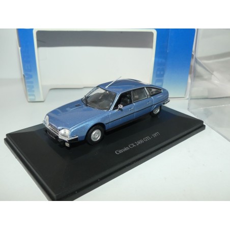 CITROEN CX 2400 GTi 1977 Bleu UNIVERSAL HOBBIES 1:43 
