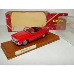 PEUGEOT 403 CABRIOLET Rouge VEREM 1:43