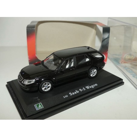 SAAB 9-5 WAGON Noir OLIEX CARARAMA 1:43 boite vitrine