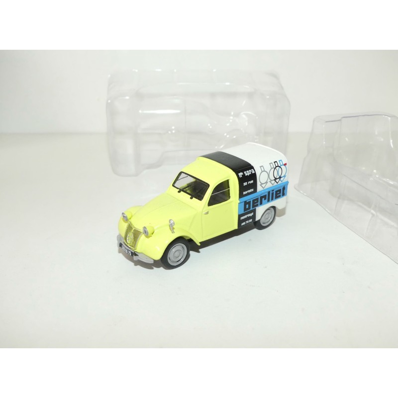 CITROEN 2CV FOURGONNETTE Berliet IXO PRESSE 1:43