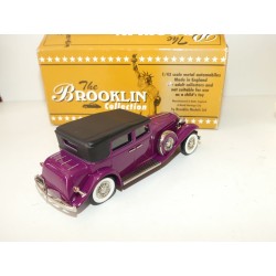 MARMON SIXTEEN 4 Portes TOP-UP 1931 Mauve BROOKLIN COLLECTION 1:43