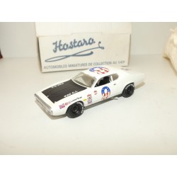 PLYMOUTH SATELLITE N°9 NASCAR 1972 Pete HAMILTON STARTER 1:43