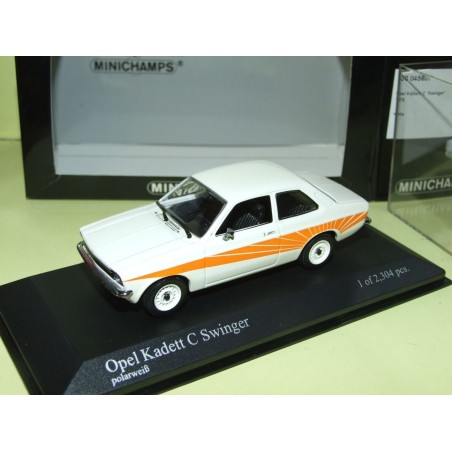 OPEL KADETT C SWINGER 1973 Blanc MINICHAMPS 1:43