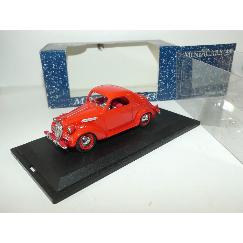 SIMCA 8 COUPE 1950 Rouge KIT MINIACARS 43 1:43
