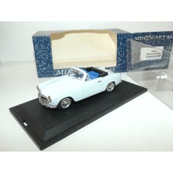 SIMCA 9 CABRIOLET PRESENTATION 1952 Bleu KIT MINIACARS 43 1:43