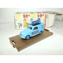 FIAT 500 COMMERCIALE CAMPARI Bleu Clair BRUMM R55 1:43