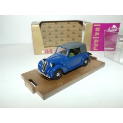 FIAT 1100 CABRIOLET Bleu 1937-39 BRUMM R84 1:43