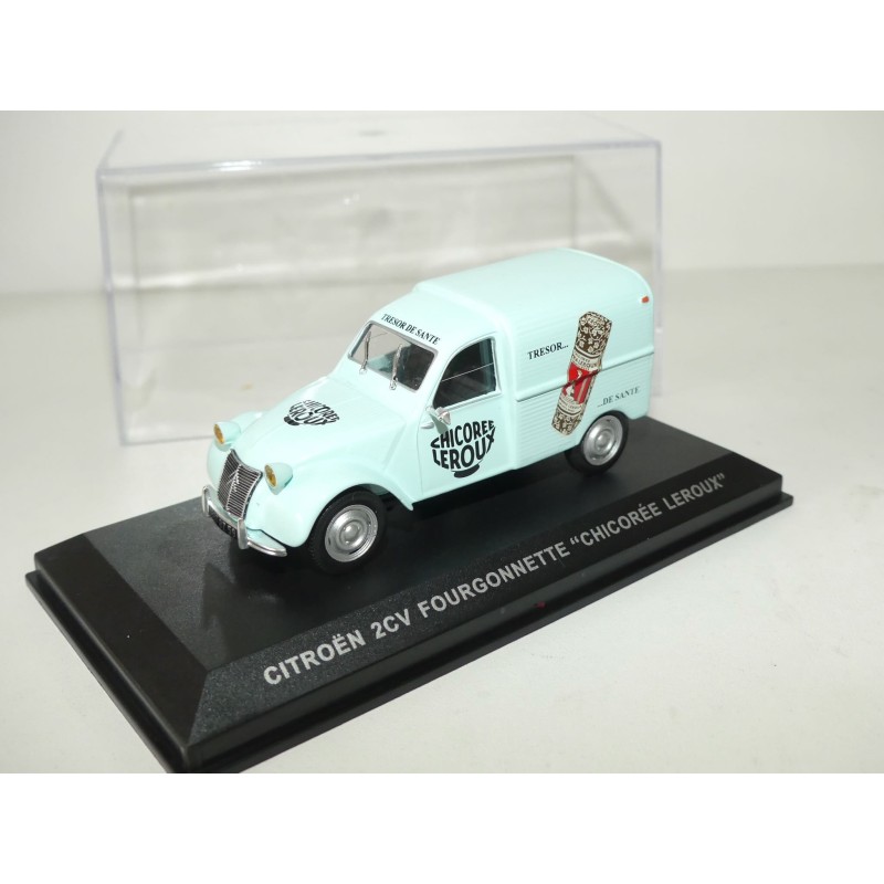 CITROEN 2CV FOURGONNETTE CHICOREE LEROUX ALTAYA 1:43