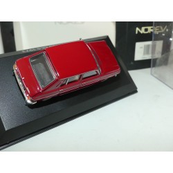 SIMCA 1100 GLS 1973 Bordeaux NOREV 1:43 imperfection